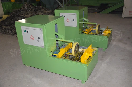 Dubbelzijdige bandensnijmachine-